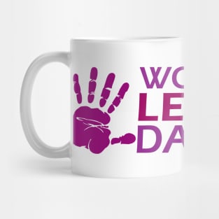 World Leprosy Day Symbolic Hand Print Mug